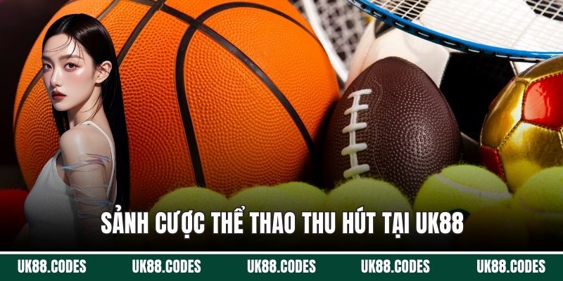 Sảnh cược thể thao thu hút tại UK88